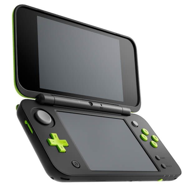 cửa hàng bán máy game New Nintendo 2DS LL Black Lime Green