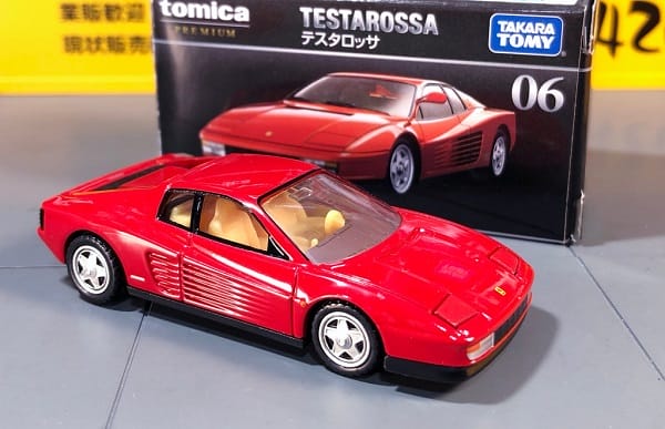 Cửa hàng bán mô hình xe Tomica Premium No. 06 Testarossa chính hãng