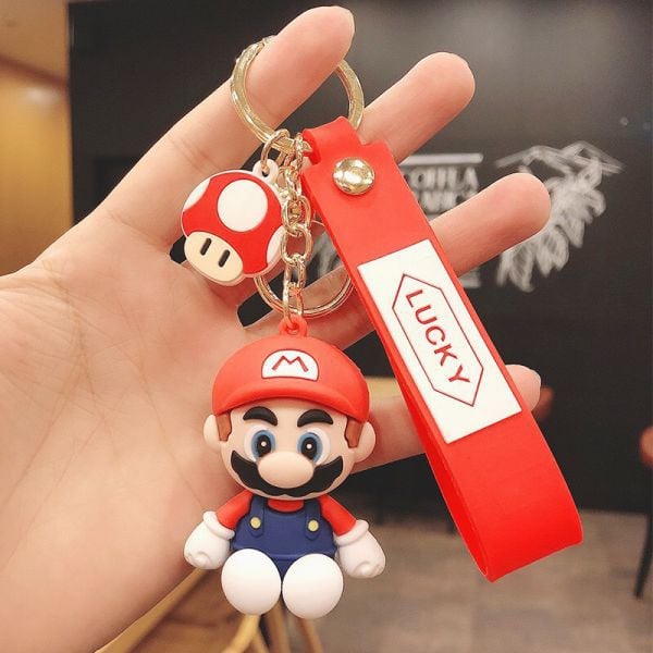 Cửa hàng bán móc khóa figure Mario nấm đỏ