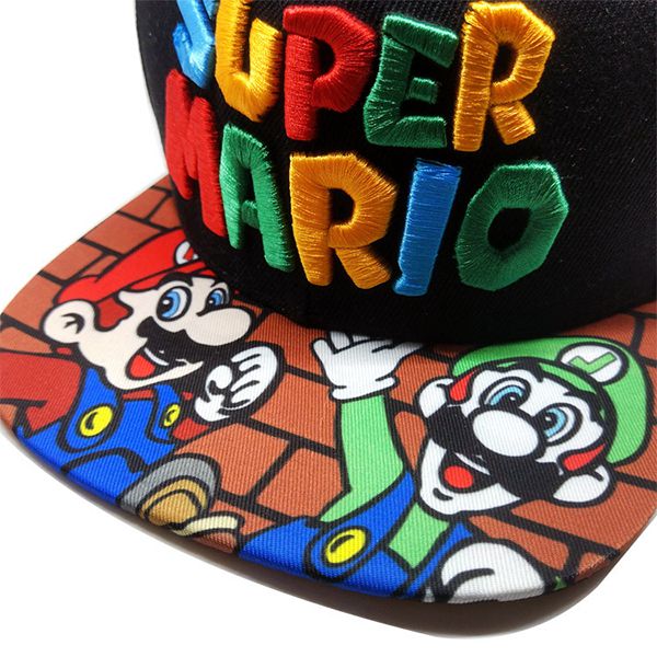 Cửa hàng bán Mũ nón lưỡi trai Super Mario Luigi màu Đen giá rẻ