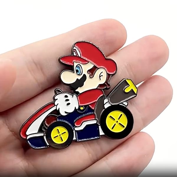 Cửa hàng bán phụ kiện huy hiệu đính áo hình Game Mario Kart 8 giá rẻ