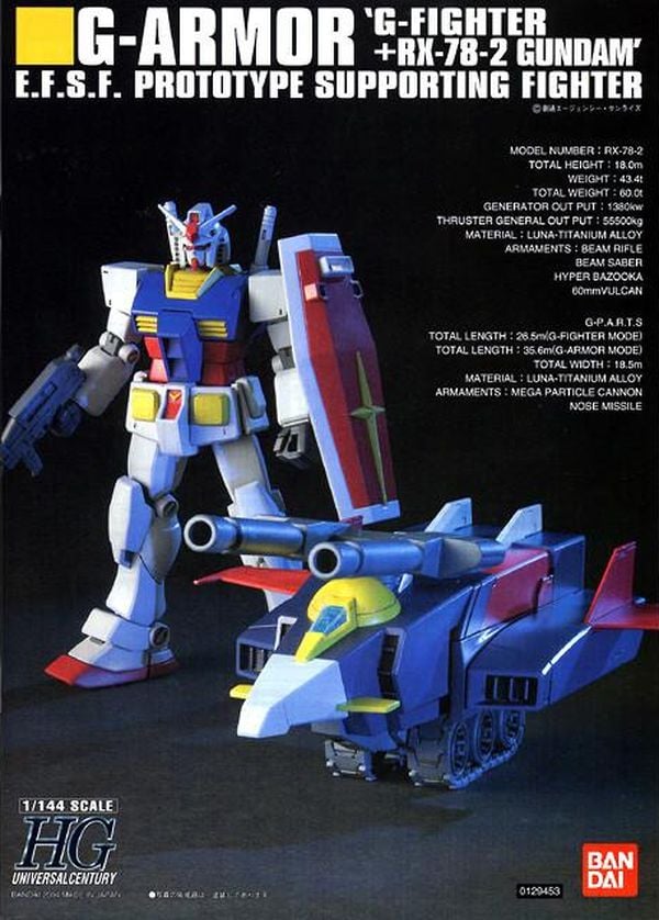cửa hàng đồ chơi bán G-Armor G-Fighter RX-78-2 Gundam HGUC