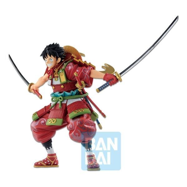 figure Ichiban Kuji One Piece Wano Country Second Act B Luffy thật real