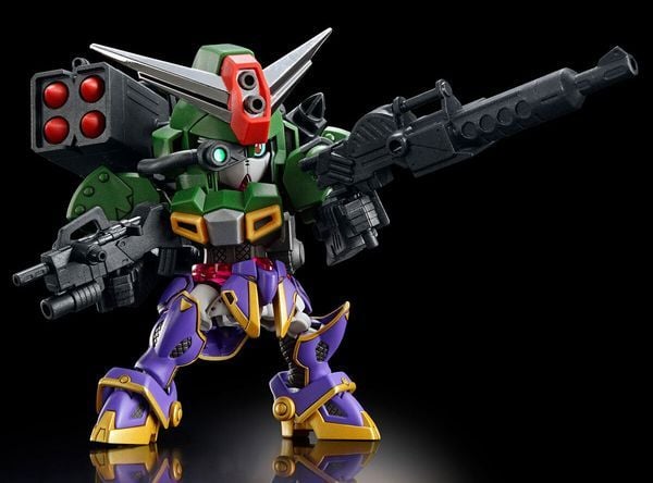 custom robot F-Kunoichi Kai SD Gundam Cross Silhouette