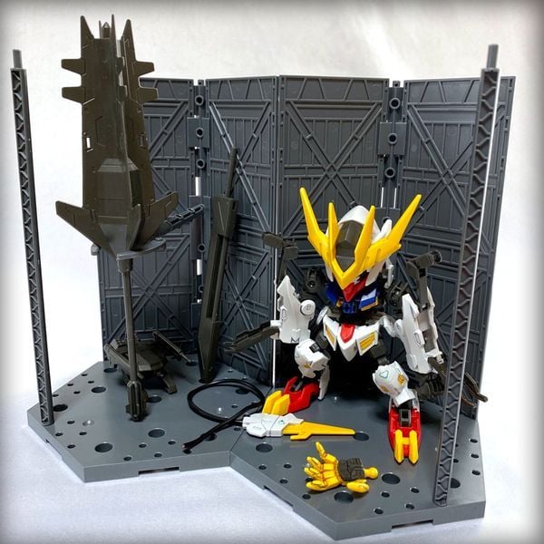 Customize Scene Base 01 đế dựng Gundam