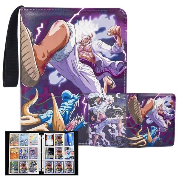 Album Binder đựng bài One Piece TCG 4 Ngăn 9 Ngăn Dây Kéo mẫu A 9 ngăn nShop có bán