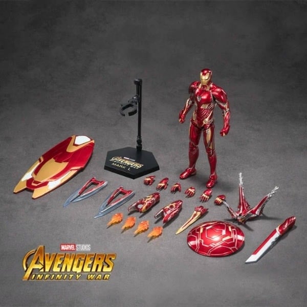 Mô hình nhân vật Marvel Iron Man MK50 Luxry Version ZD Toys ZM14 khớp linh hoạt, nhiều phụ kiện kèm theo, đang bán tại nShp