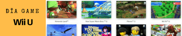 Danh mục đĩa game Wii U