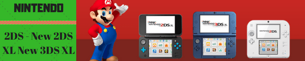 Máy chơi game cầm tay Nintendo 2DS, New 2DS XL, New 3DS XL