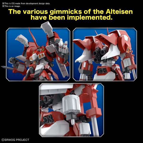 đánh giá Alteisen Super Robot Wars HG đẹp nhất