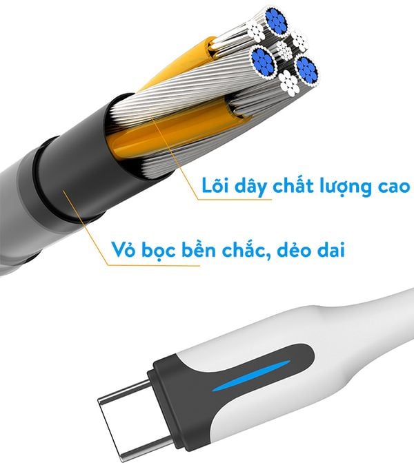 đánh giá cáp sạc tay cầm PS5 DualSense USB-C IINE 3M tốt nhất