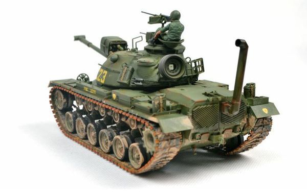 đánh giá mô hình xe tăng US M48A3 Patton 1/35 Tamiya 35120 đẹp nhất