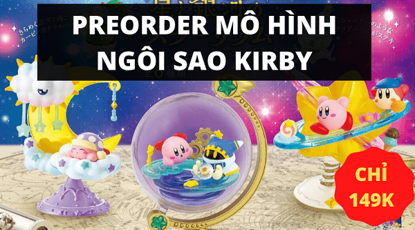 đặt trước mô hình kirby rement