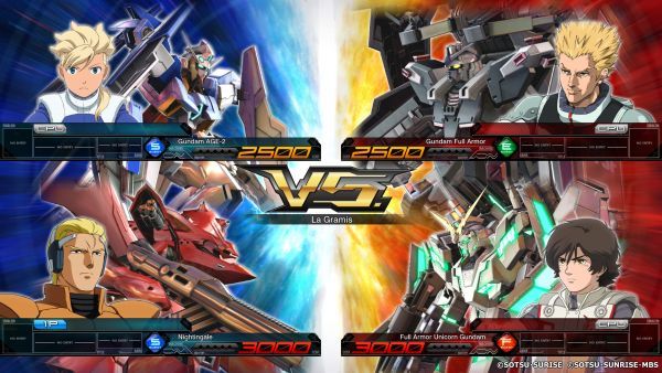 đấu online Gundam Extreme VS. Maxiboost ON