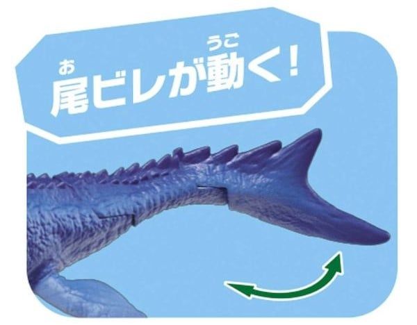 Ania AL-07 Mosasaurus Floating Ver - Thương Long Mô Hình Phù Hợp Để Trưng Bày Góc Làm Việc