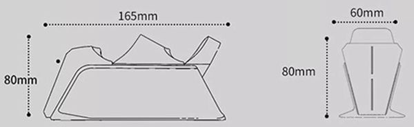 đế sạc tay cầm PS5 DualSense IINE sạc đôi chất lượng cao