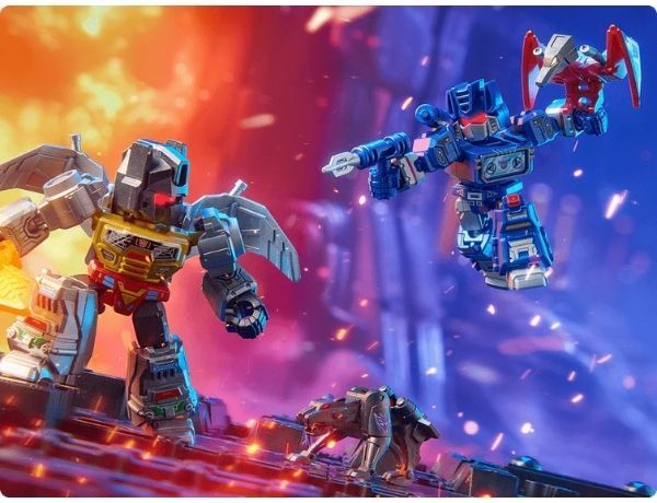 Hộp Mù Blokees Transformers Galaxy Version Defender 03 Heavy Metal War mô hình đẹp, dễ tạo dáng tại nShop