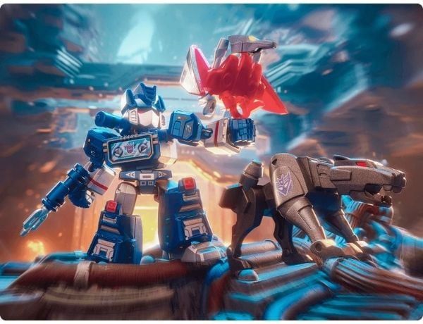 Hộp Mù Blokees Transformers Galaxy Version Defender 03 Heavy Metal War mô hình đẹp, dễ tạo dáng tại nShop