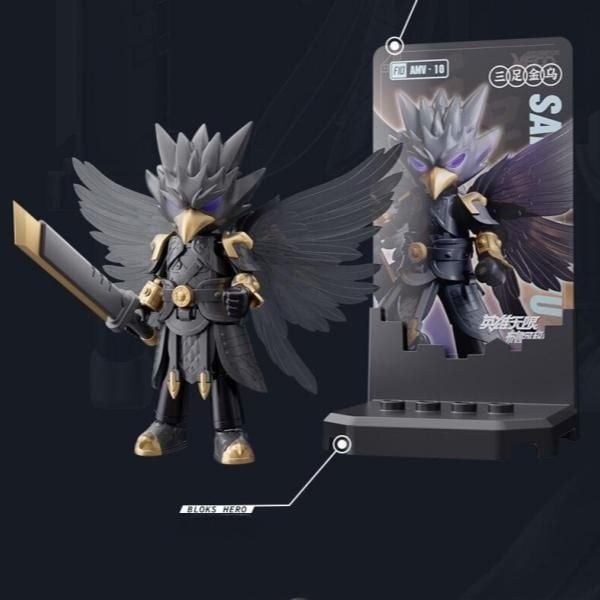 Hero Infinity Model Kit Armor Version 10 Tripedal Crow Mythical Aspect - Tam Túc Kim Ô