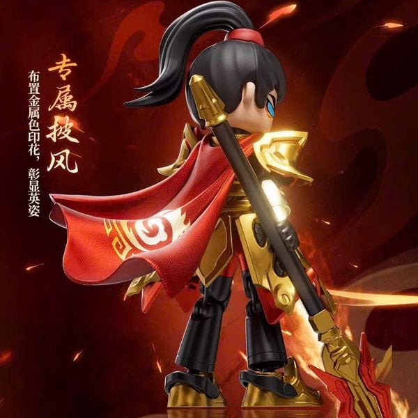 Blokees Figures Hero Infinity ASV03 Zhao Yun Golden Divine Armour - Triệu Vân mô hình chất lượng cao, có bán tại nShop