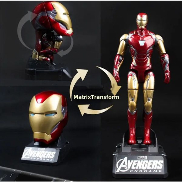 Mô hình đồ chơi siêu anh hùng Avenger Iron Man Người sắt đẹp mắt chất lượng tốt giá rẻ Marvel mua tặng bé nhỏ trẻ em con cái người lớn mua sưu tầm trưng bày trang trí