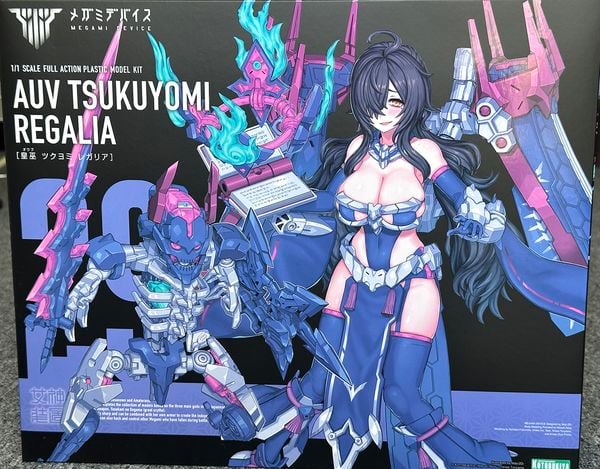 Đừng bỏ qua Megami Device AUV Tsukuyomi Regalia KP702 mô hình lắp ráp chính hãng ấn tượng