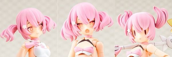 Mô hình lắp ráp mecha girl Megami Device Puni Mofu Mao KP740 chính hãng chi tiết đẹp mắt tạo dáng thú vị