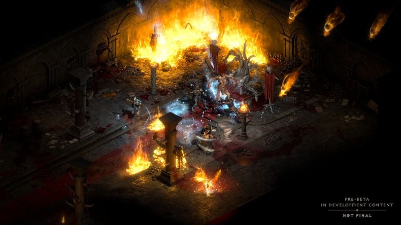 Diablo II Resurrected đồ họa đẹp