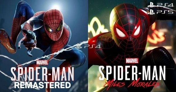 Differences between Spider-Man Remaster Miles Morales PS4 PS5