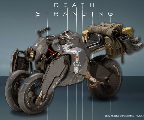 Mô hình lắp ráp xe máy Death Stranding Reverse Trike OP Ver KP747 chính hãng Kotobukiya chi tiết đẹp mắt
