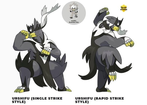 Pokemon mới Kubfu Urshifu