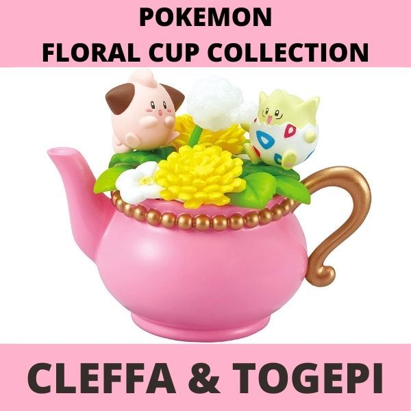 Đồ chơi Mô hình Pokemon Floral Cup 2 Cleffa Togepi