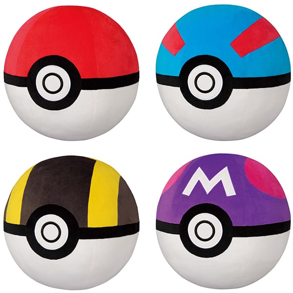 Đồ chơi Pokeball nhồi bông chính hãng Banpresto