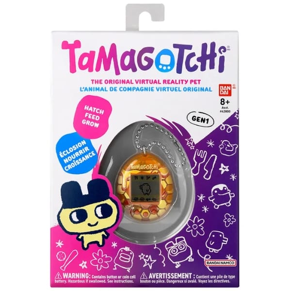 Đồ chơi thú ảo gà ảo hàng Nhật chính hãng Tamagotchi Bandai Pure Honey