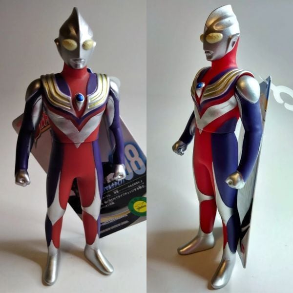 Đồ chơi siêu nhân điện quang Ultra Hero 08 Ultraman Tiga Multi Type Figure