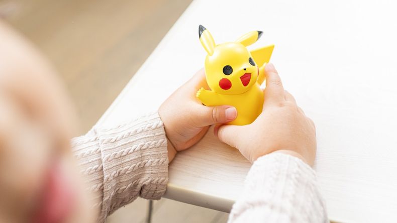 độ lớn mô hình Pokemon Plamo Collection Quick pikachu
