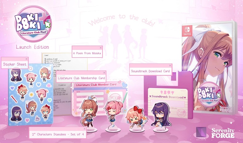 Doki Doki Literature Club Plus! Game kinh dị tâm lý trên nhiều hệ máy –  nShop - Game & Hobby