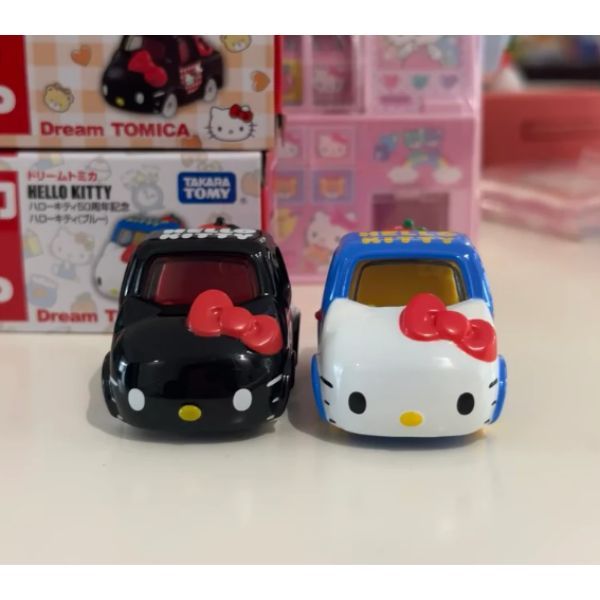 Shop bán xe đồ chơi Hello Kitty Dream Tomica SP Hello Kitty 50th Anniversary Black đẹp mắt làm quà tặng khen thưởng kỷ niệm