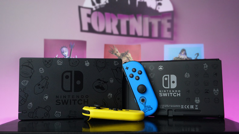 Máy Nintendo Switch đẹp nhất  Fortnite Wild Cat Special Edition giá rẻ