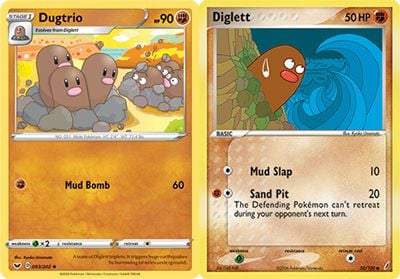 Dugtrio bài Pokemon Sword & Shield