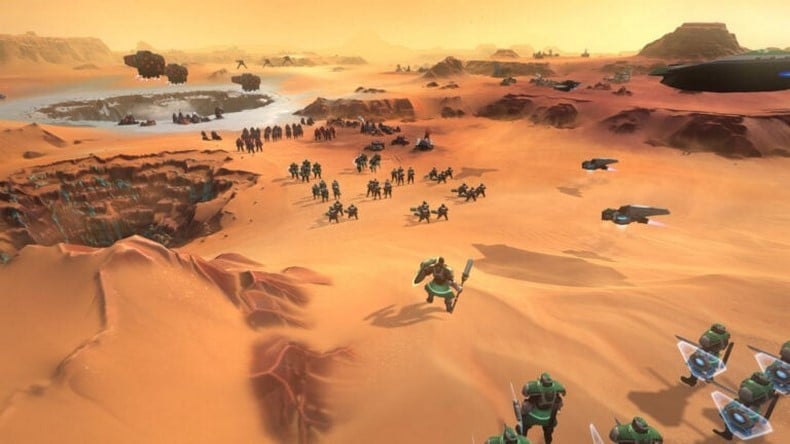 Hoành tráng chiến trường trên hành tinh cát Dune: Spice Wars