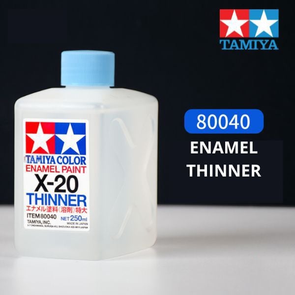 Dung dịch pha sơn Tamiya Enamel X-20 Thinner 250ml 80040