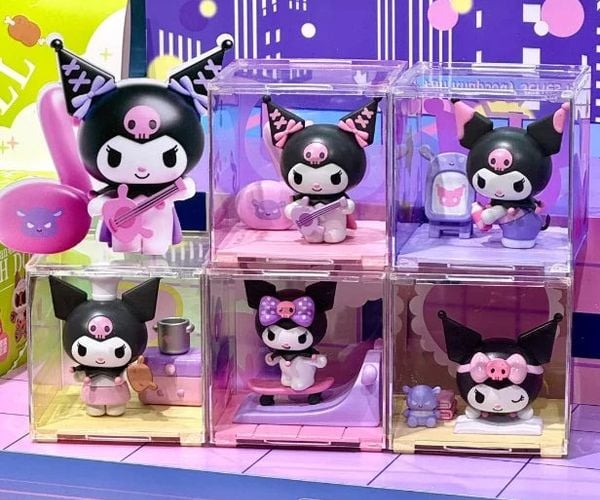 Mua Mô Hình Kuromi Fun Rhapsody Moetch Blind Box Pro MM05 mở random test may mắn nhân phẩm siêu vui