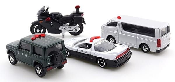 Đồ chơi bộ mô hình xe cảnh sát Tomica Solve the Case! Police Vehicle Collection chính hãng
