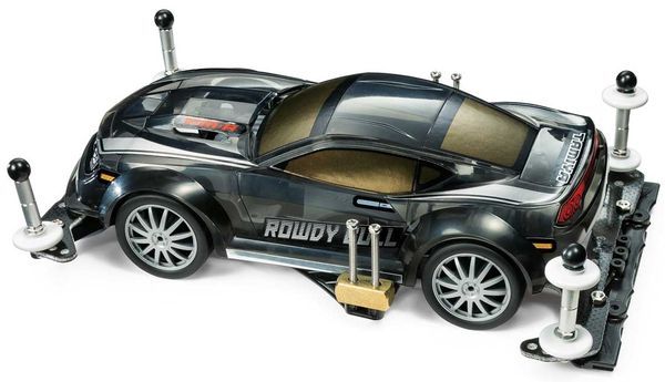 hướng dẫn ráp Xe đua Tamiya Mini 4WD Starter Pack FM-A Balanced Spec Rowdy Bull 18710