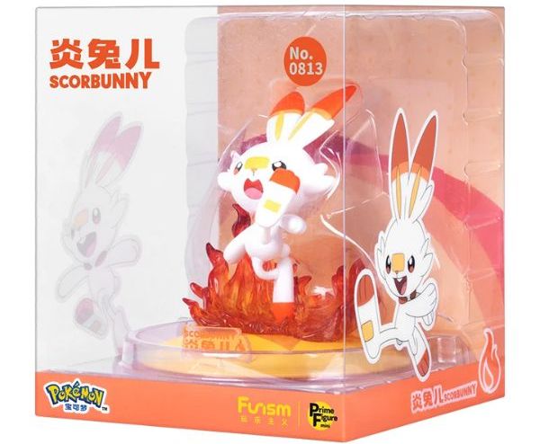 Funism Pokemon Prime Figure Mini Scorbunny - Mô hình chính hãng đẹp mắt chất lượng tốt giá rẻ làm quà tặng bé nhỏ trẻ em con cái bạn bè người thân yêu sưu tầm trưng bày trang trí