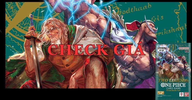 App định giá thẻ bài&nbsp;One Piece OP-08 Two Legends chính hãng bandai