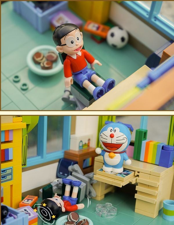 Shop bán Mô hình khối gạch Keeppley Doraemon Phòng Nobita K20402 đồ chơi lắp ráp đẹp mắt chất lượng tốt giá rẻ quà tặng bé nhỏ trẻ em con cái người lớn sưu tầm trưng bày trang trí