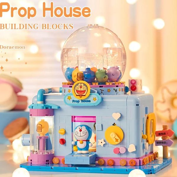 Mô hình xếp gạch Balody Doraemon Prop House mèo ú Nobita phim và trò chơi đẹp mắt chất lượng tốt giá rẻ quà tặng bé nhỏ trẻ em con cái người lớn sưu tầm trưng bày trang trí