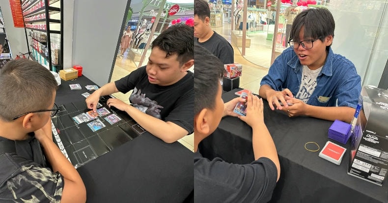 Trải nghiệm chơi bài Trading Card Game TCG tại nShop Ultraman hololive OCG